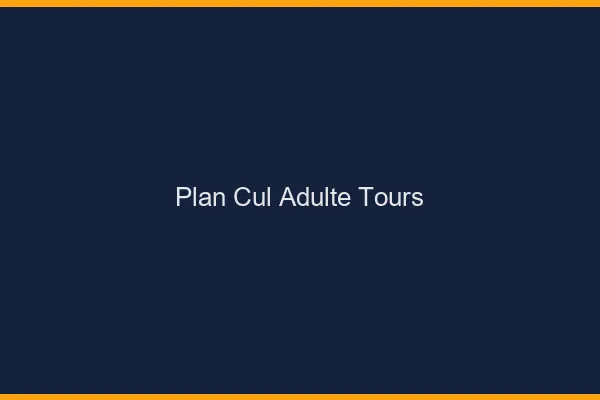 Plan cul adulte Tours