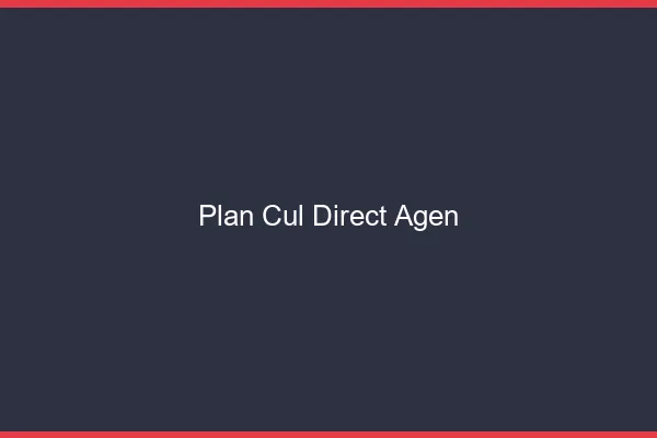 Plan cul direct Agen