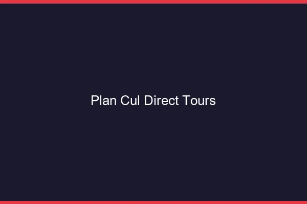 Plan cul direct Tours