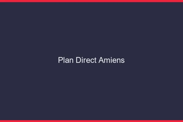 Plan direct Amiens