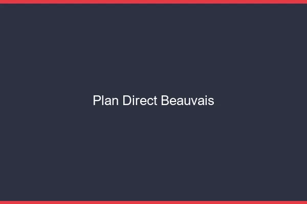 Plan direct Beauvais