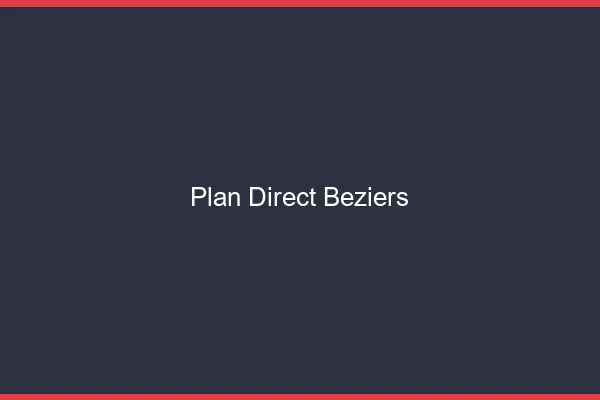 Plan direct Béziers