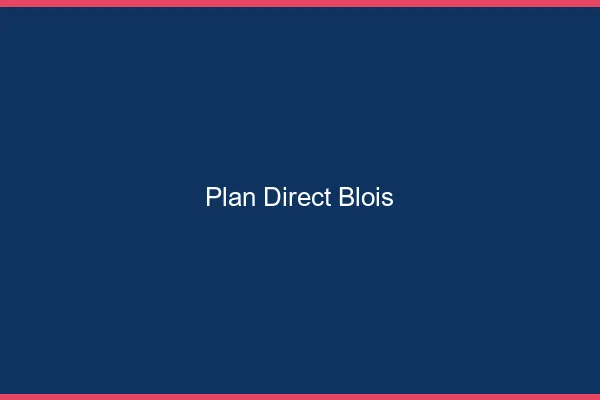 Plan direct Blois