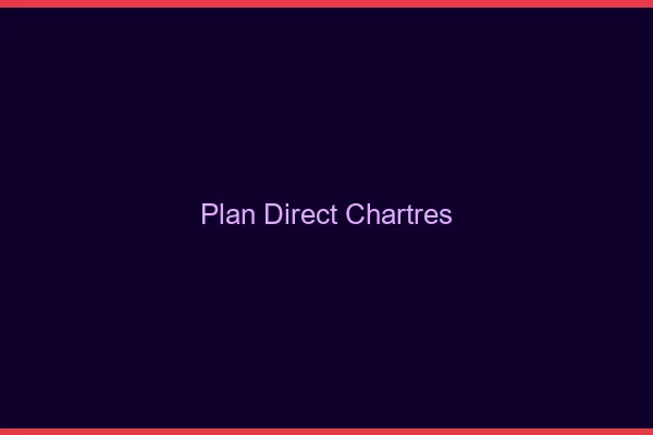 Plan direct Chartres