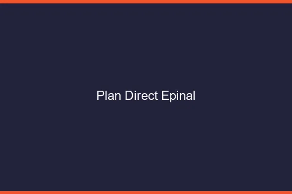 Plan direct Épinal