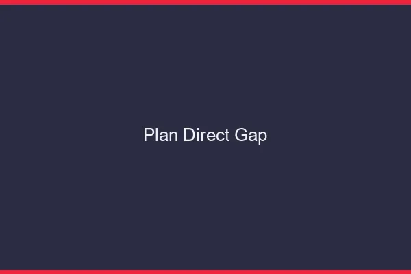 Plan direct Gap