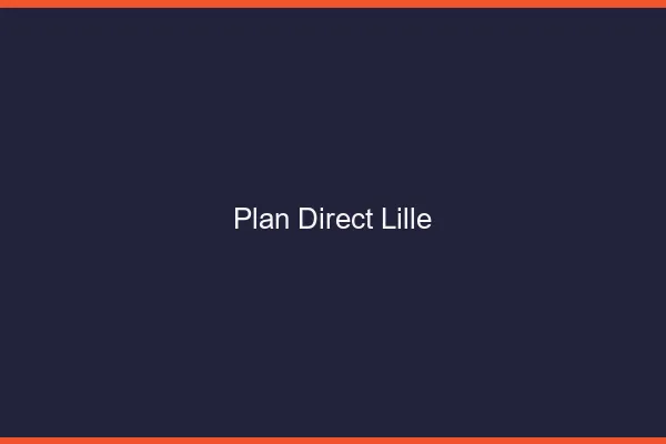 Plan direct Lille
