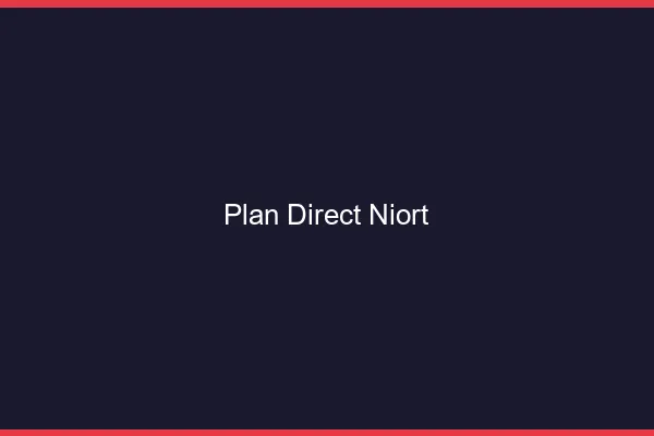 Plan direct Niort