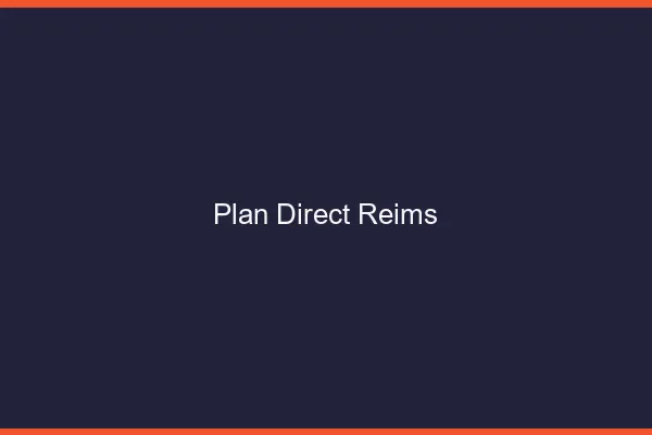 Plan direct Reims