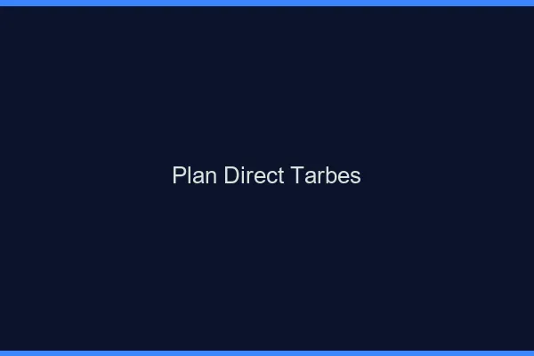 Plan direct Tarbes