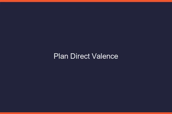 Plan direct Valence