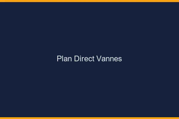 Plan direct Vannes