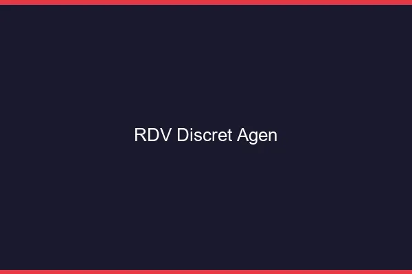 RDV discret Agen