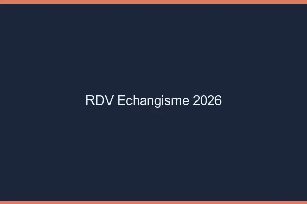RDV échangisme 2026
