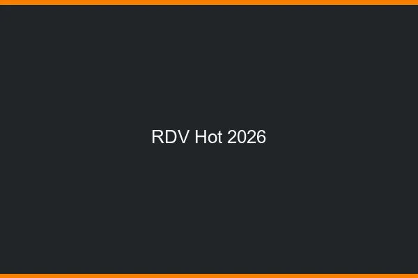 RDV hot 2026