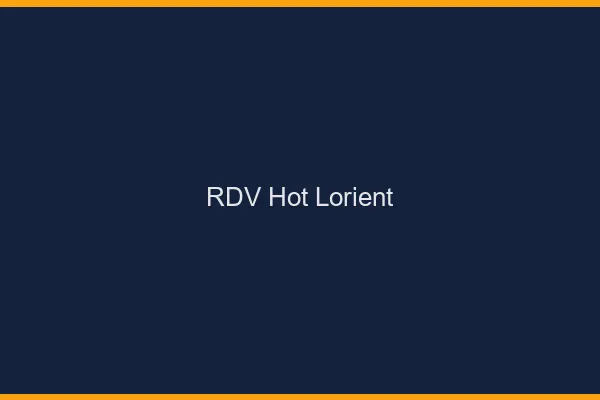 RDV hot Lorient