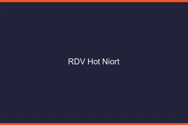 RDV hot Niort