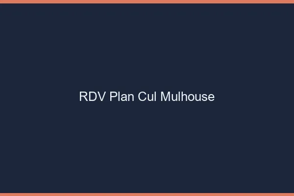 RDV plan cul Mulhouse