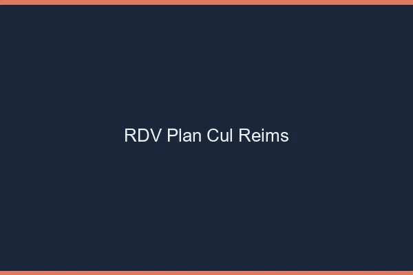 RDV plan cul Reims