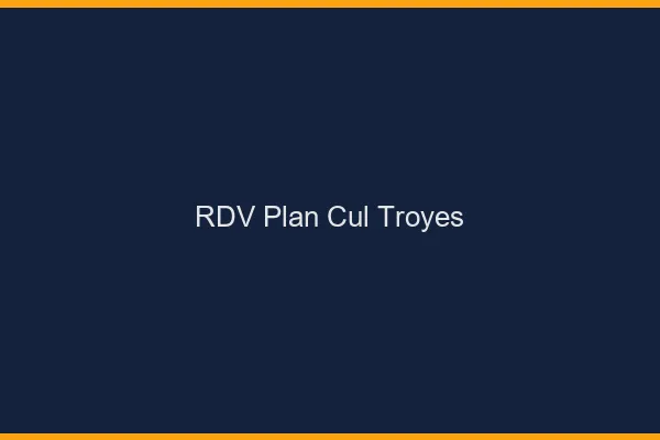 RDV plan cul Troyes