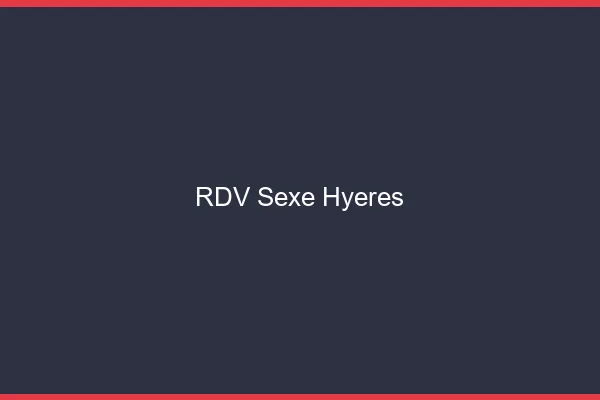 RDV sexe Hyères